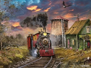 Rompecabezas Ceaco - Ted Blaylock - Motor 97-750 piezas - Imagen 1 de 9