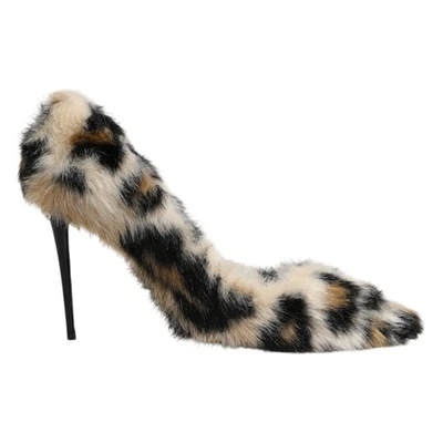 Zapatos de tacón alto Dolce & Gabbana de piel marrón leopardo EU39 / US8.5 1200usd Foto 1 de 4