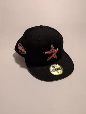 New Era Houston Astros World Series 2005 Ball Cap 59fifty Size 7 - Image 1 of 4