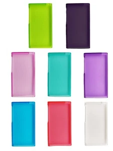 Case for Apple iPod Nano 7 7th Gen - TPU Gel Rubber - Clear & Colors - Picture 1 of 19