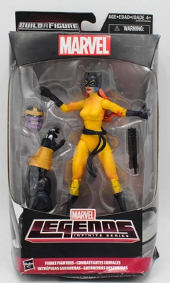 Marvel Legends Infinite Series Fierce Fighters Hellcat BAF Thanos - Caja dañada Foto 1 de 4