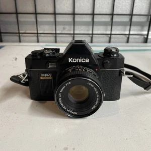 Cámara SLR Konica FP-1 Program 35 mm con lente SIN PROBAR - Imagen 1 de 11