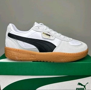 Womans Puma Palermo Moda Size 4.5 UK 397727 White, Puma Black New - Picture 1 of 7