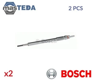 F 01G 004 02Z ENGINE GLOW PLUGS BOSCH 2PCS NEW OE REPLACEMENT - Picture 1 of 5