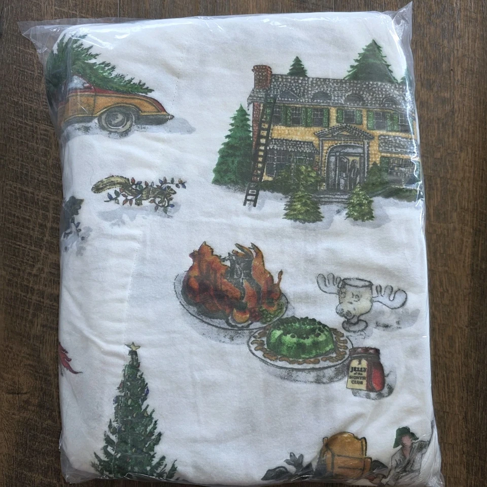 Pottery Barn National Lampoons Navidad Vacaciones Baño Spa Bata NUEVO Extra Pequeño Foto 1 de 1