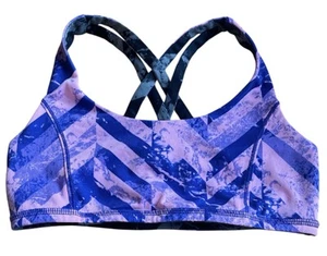 Ivivva by Lululemon Reversible Vitality Racerback Sports Bra Girls Size 12 - Picture 1 of 5