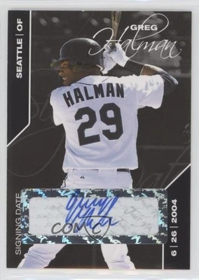 2008 Just Minors Signing Date Black Edition Auto /25 Greg Halman #33 Auto - Image 1 of 2