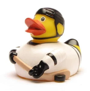 BLK Hockey Player Rubber Ducky Large - Jeep Ducking - FAST US Shipper - Picture 1 of 4