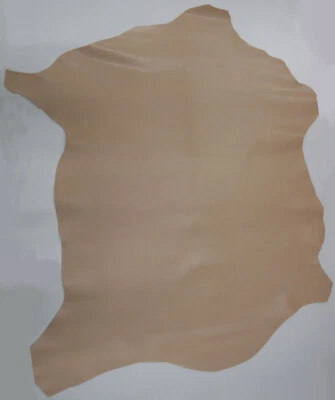 ECHTES LEDER Schaf-Nappaleder - Buchbinderleder, Schuhleder, Lederwaren, beige/hautfarben
