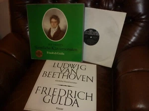 Beethoven Piano Sonatas, Friedrich GULDA, Swiss Ex Libris Stereo Box 11 LP 1969 - Imagen 1 de 3