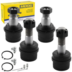 MOOG Front Lower and Upper Ball Joints Pair For Ford F250 F350 SD Excursion 4WD - Picture 1 of 7