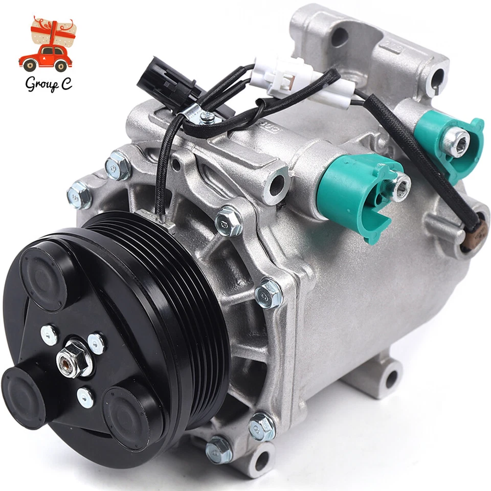 A/C AC Compressor w/ Clutch For 2003 2004 2005 2006 Mitsubishi Outlander 2.4L - Image 1 of 4
