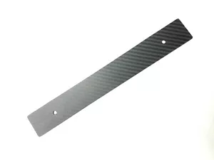 CARBON FIBER MATTE CNC'ed Front License Plate Delete for Subaru WRX Impreza STi - Foto 1 di 8