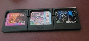 3 - Sega Game Gear Games - Picture 1 of 2