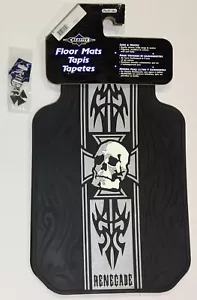 Renegade Iron Cross 3 Pc Automotive Gift Set Floor Mats and Key Chain - Picture 1 of 1