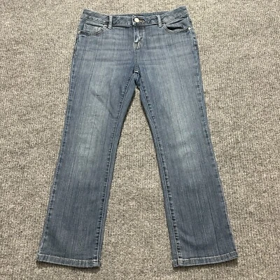 Pantalones de mezclilla Simply Vera Wang para mujer talla 6P azul denim tiro bajo Foto 1 de 4