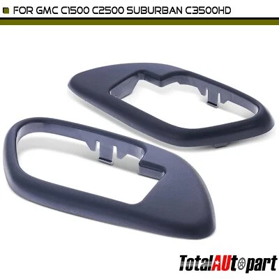 2x Moldura de alça interna azul para GMC C1500 C2500 Suburban C3500HD frontal ou traseira - Imagem 1 de 4