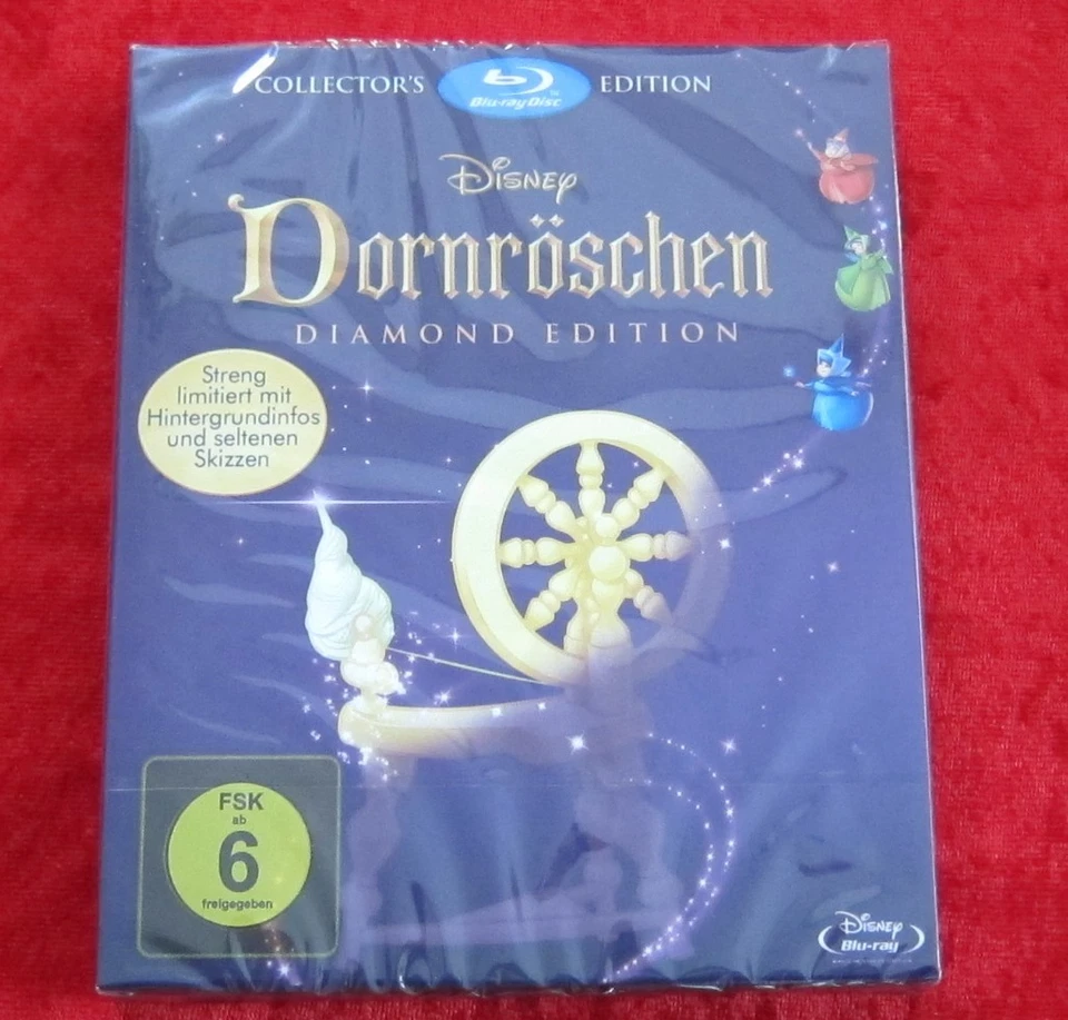 Dornröschen Limited Collector´s Diamond Edition, Walt Disney Blu-Ray, Neu - Bild 1 von 1