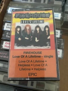 Firehouse *Love Of A Lifetime *cassette tape *FAN MADE insert *jewel case *PICS - Picture 1 of 9