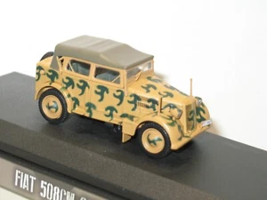 Altaya Scale 1:43 Car FIAT 508 Colonial Military Camouflage - Picture 1 of 2
