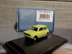 Mini 1275 GT- Green - 1/76 Scale - Oxford Diecast. Model car. 76MINGT007 - Picture 1 of 5
