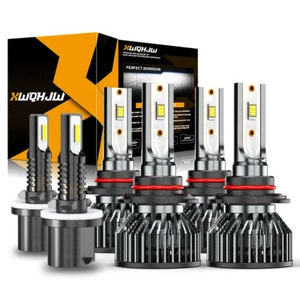 For Corvette C5 1997-2004 -6000K LED Headlight Hi/Low Beam Fog Light Bulbs Combo - Picture 1 of 8