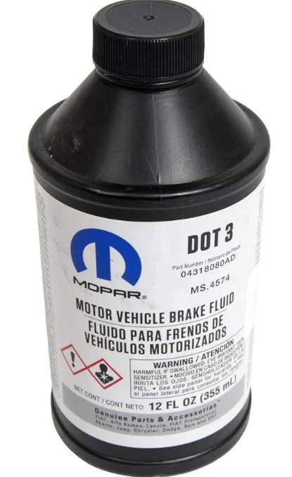 04318080AD Mopar Brake Fluid - Image 1 of 1