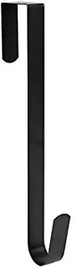 15" Wreath Hanger for Front Door,Sturdy Steel Wreath Door Hanger,Over the Door H - Picture 1 of 5