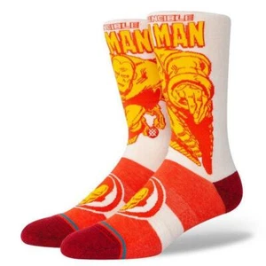 Stance Ironman Marquee crew socks NEW Men's large 9-13 DC Comics - Picture 1 of 1