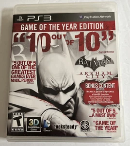 Batman: Arkham City -- Game of the Year Edition (Sony PlayStation 3, 2012) - Picture 1 of 3