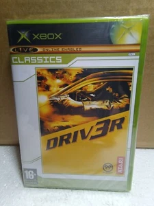 Driv3r aka Driver CLASSICS, XBOX, 2004, Factory Sealed, NEW, VGA Ready! RARE - Picture 1 of 9