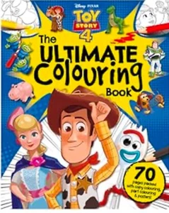 NEW Disney TOY STORY 4 The Ultimate Colouring Book - Picture 1 of 3