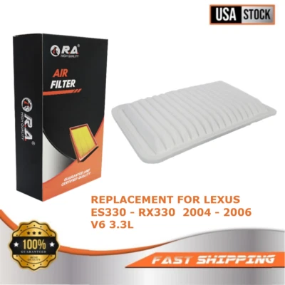 9360 Engine Air Filter for LEXUS ES330 RX330 2004 2005 2006 V6 3.3L - Image 1 of 4