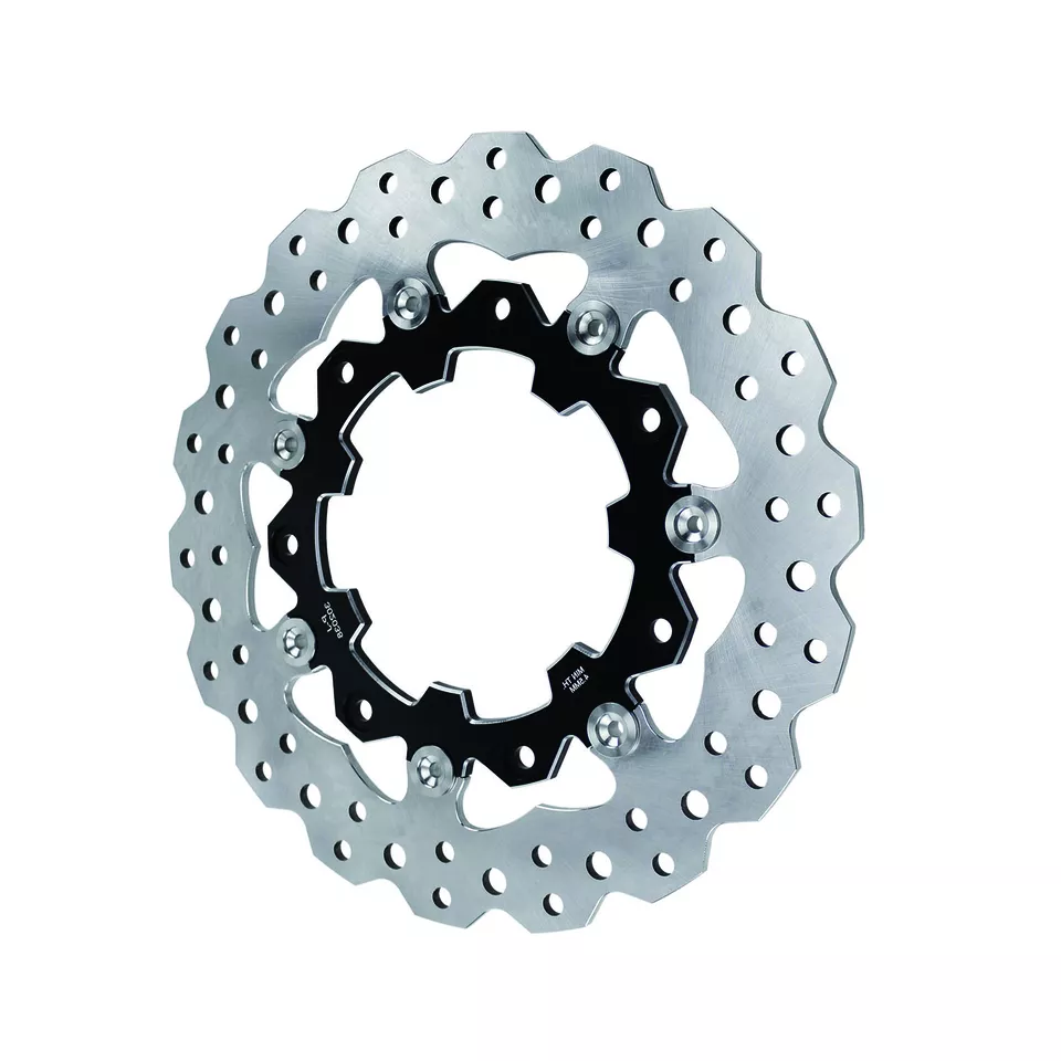 11.8" Floating Black Front Brake Rotor for Harley 09-later Touring Ultra Limited - Image 1 of 4