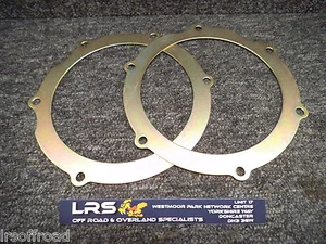 Range Rover Classic Front Axle Swivel Seal Retaining Plate 571755 RRY500180 x 2 - Picture 1 of 1