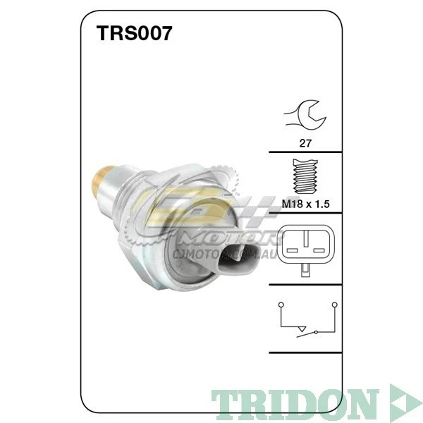 INTERRUPTOR LUZ REVERSA TRIDON PARA TOYOTA CELICA 03/94-11/99 2.2L(5S-FE)  Foto 1 de 1