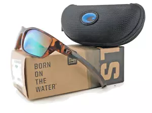Neue Costa Del Mar WHITETIP Sonnenbrille | Schildpatt/580G grüne verspiegelte GLASGLÄSER - Bild 1 von 6