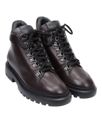 Botas para mujer Bally Valiant 6239429 Ebano de cuero liso de becerro precio de venta sugerido por el fabricante $860 Foto 1 de 4