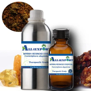 PURE MYRRH-RESINOID ESSENTIAL OIL Commiphora abyssinica (Commiphora myrrha) - Picture 1 of 30