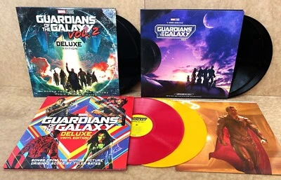 Guardians of the Galaxy Soundtrack: 3-Volume 6-DISC Deluxe Vinyl Collection -NEW - Image 1 of 4