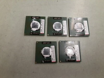 (5) Intel Mobile Pentium 4-M 1.6 GHz SL6FF - Image 1 of 3