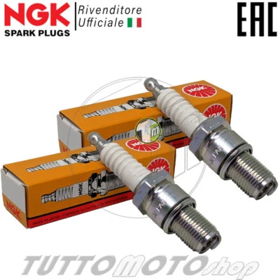 Candele NGK MOTO GUZZI V50 500 III PA 1983 1984 1985 1986 / KIT B8ES Passo Lungo - Immagine 1 di 4