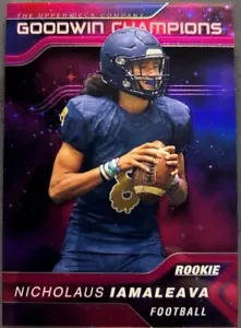 ๐ฅ๐ Nico Iamaleava #101/199 COSMIC Platinum Rainbow Tennessee Rookie RC - Picture 1 of 2