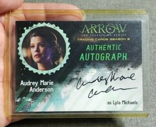 Arrow Trading Cards - Season 3 Auto - Audrey Marie Anderson as Lyla Michael AMA