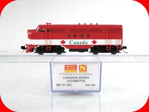 N Scale **CANADIAN SERIES** FT Locomotive - Micro Trains 98701561 **DCC Rdy - Picture 1 of 7