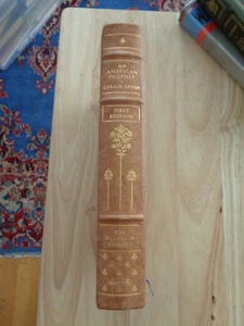 Ein amerikanischer Prophet von Gerald Green Erstausgabe Society Franklin Library 1977 HC - Bild 1 von 1