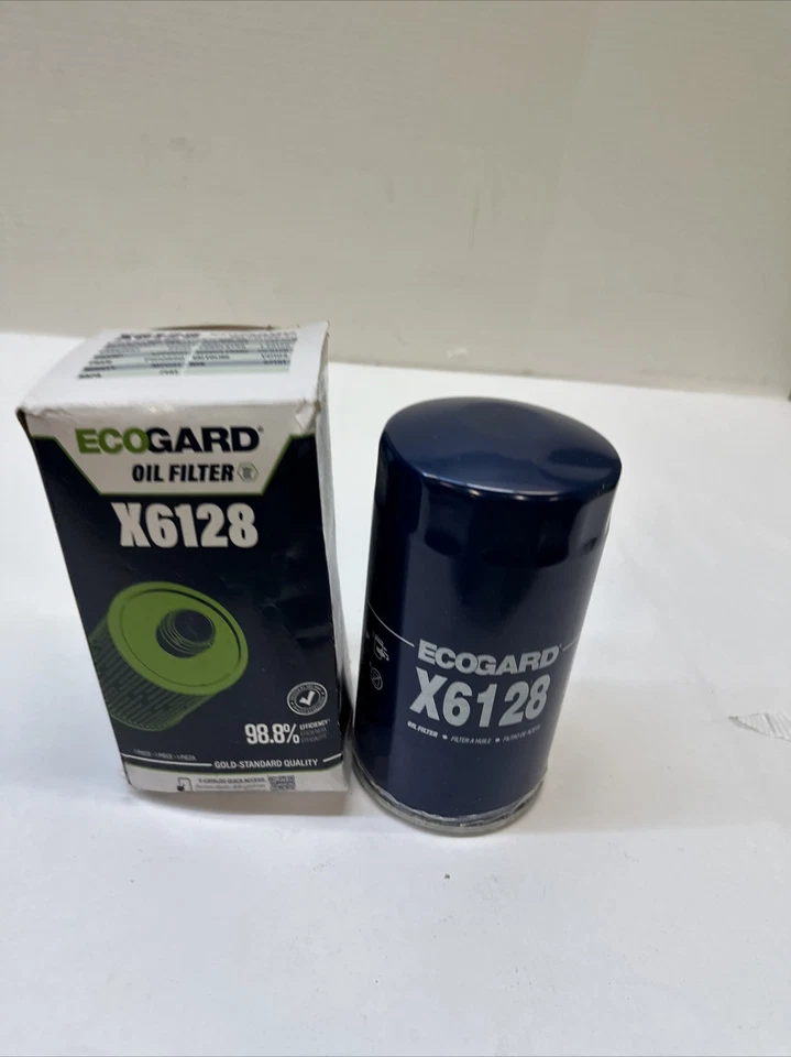 Масляный фильтр премиум-класса Ecogard X6128 подходит для Ford F-250 2011-2017 годов выпуска - Изображение 1 из 4