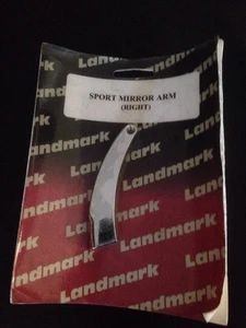 landmark chrome billet sport mirror arm stem harley fxr dyna softail sportster  - Picture 1 of 1