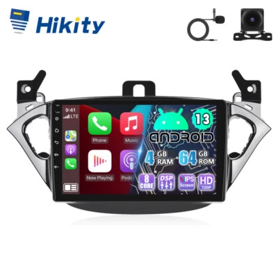 8Core CarPlay 4+64G Android Autoradio Für Opel Corsa E Adam GPS Navi WIFI Kamera - Bild 1 von 4