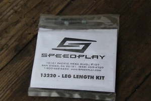 Speedplay Leg Length Kit # 13220 Bicycle Pedals Xseries Zero Light action NOS - Picture 1 of 5
